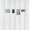 Kleine Wolke Duschvorhang weiß