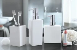 Kleine Wolke Seifenspender weiß