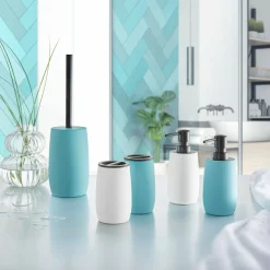 Kleine Wolke Seifenspender blau