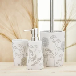 Kleine Wolke Seifenspender grau