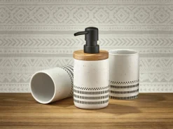 Kleine Wolke Seifenspender grau