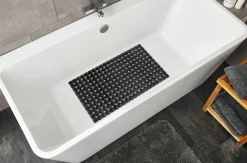 Kleine Wolke Wanneneinlage schwarz