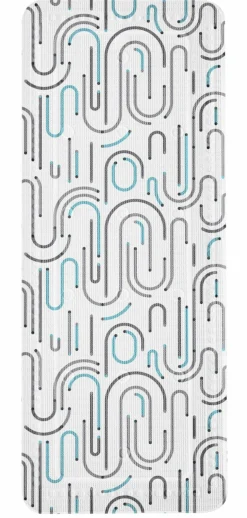 Kleine Wolke Wanneneinlage grau