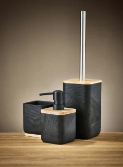 Kleine Wolke WC-Bürsten-Halter schwarz