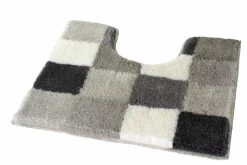 Kleine Wolke WC-Vorleger grau