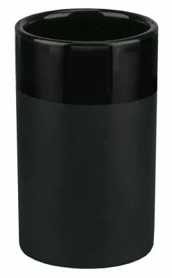 Kleine Wolke Zahnputzbecher schwarz