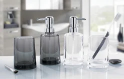 Kleine Wolke Zahnputzbecher grau