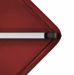 KNIRPS Kurbelschirm rot