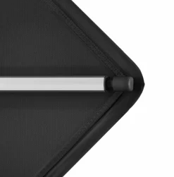 KNIRPS Kurbelschirm schwarz