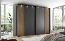 Kombischrank braunschwarz