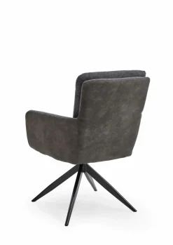 Komfort-Armlehnenstuhl grau