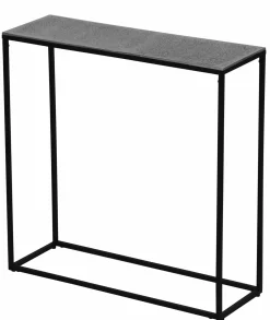 Konsolentisch schwarzsilberfarben