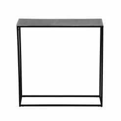 Konsolentisch schwarzsilberfarben