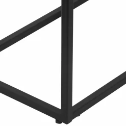 Konsolentisch schwarzsilberfarben