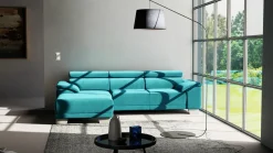 Lascondo Eckgarnitur blau