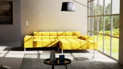 Lascondo Eckgarnitur gelbgoldfarben