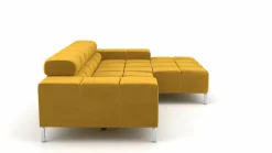 Lascondo Eckgarnitur gelbgoldfarben