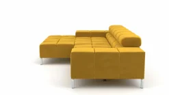 Lascondo Eckgarnitur gelbgoldfarben