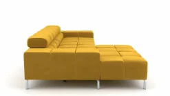 Lascondo Eckgarnitur gelbgoldfarben