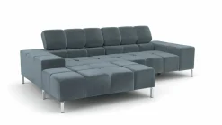 Lascondo Eckgarnitur grau