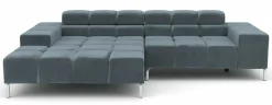 Lascondo Eckgarnitur grau