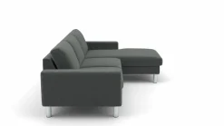 Lascondo Eckgarnitur grau