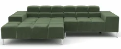 Lascondo Eckgarnitur grün