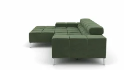 Lascondo Eckgarnitur grün