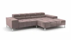 Lascondo Eckgarnitur pinkrot