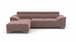Lascondo Eckgarnitur pinkrot