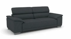 Lascondo 2-Sitzer-Sofa schwarz