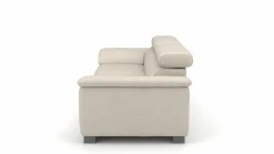 Lascondo 3-Sitzer-Sofa weiß