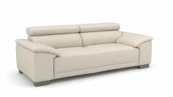 Lascondo 3-Sitzer-Sofa weiß