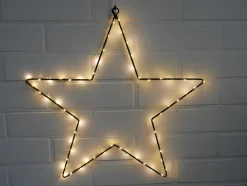 LED - LEUCHT - STERN schwarz