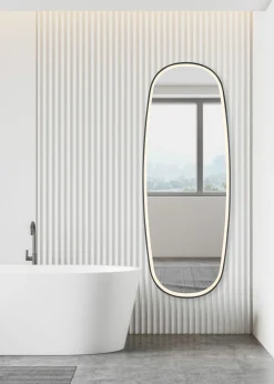 Lichtspiegel schwarz