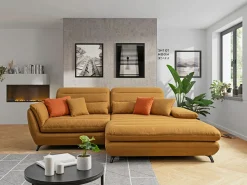 LIV'IN Eckgarnitur gelb