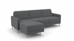 LIV'IN Eckgarnitur grau