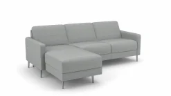LIV'IN Eckgarnitur grau