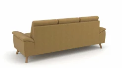 LIV'IN 3-Sitzer-Sofa gelb
