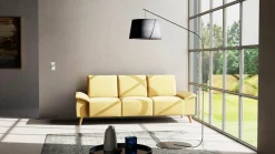 LIV'IN 3-Sitzer-Sofa gelb