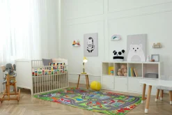 Luxor - Reinkemeier Kinderteppich Webteppich mehrfarbig