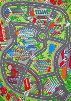 Luxor - Reinkemeier Kinderteppich Webteppich mehrfarbig