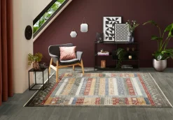 Luxor - Reinkemeier Moderner Webteppich grün