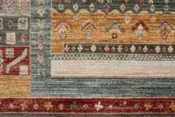 Luxor - Reinkemeier Moderner Webteppich grün