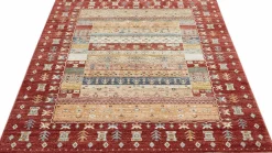 Luxor - Reinkemeier Moderner Webteppich rot