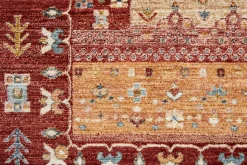 Luxor - Reinkemeier Moderner Webteppich rot