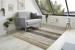 Luxor - Reinkemeier Webteppich modern beigemehrfarbig