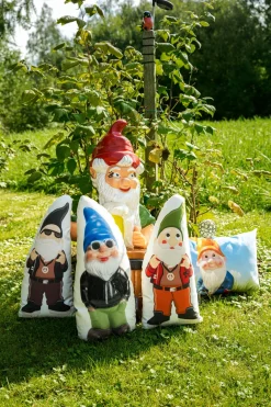 Magma Formkissen "Gartenzwerg" weiß