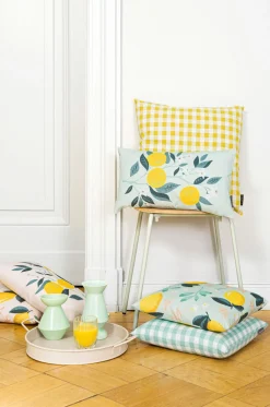 Magma Kissenhülle mehrfarbiggrün