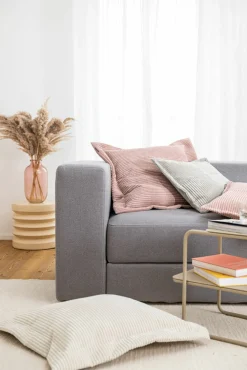 Magma Kissenhülle Patchwork beige